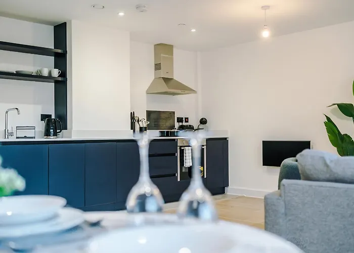 아파트 Stylish 1bed Fast Wi-fi Easy Access To 맨체스터