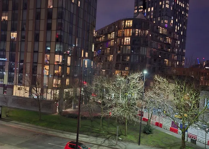 Mega5 Modern 2bedroom Luxury Deansgate-2baths, 2toilets, With Car Park 아파트 맨체스터