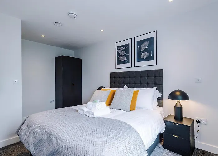 Luxury 1br Self Check-in 10mins To Centre * Manchester
