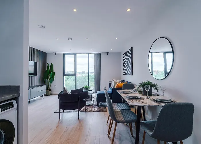 Appartement Luxury 1br Self Check-in 10mins To Centre