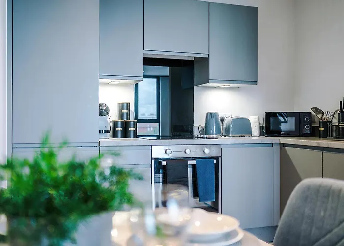 Luxury 1br Self Check-in 10mins To Centre Appartement