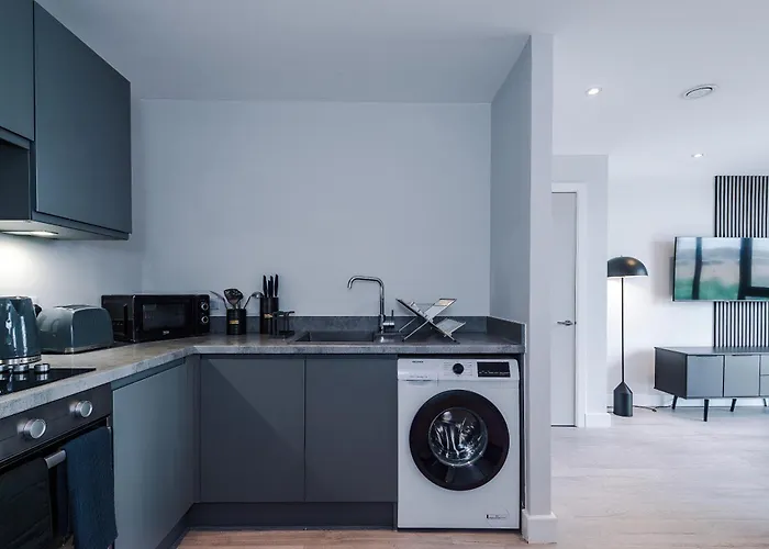 Luxury 1br Self Check-in 10mins To Centre Appartement