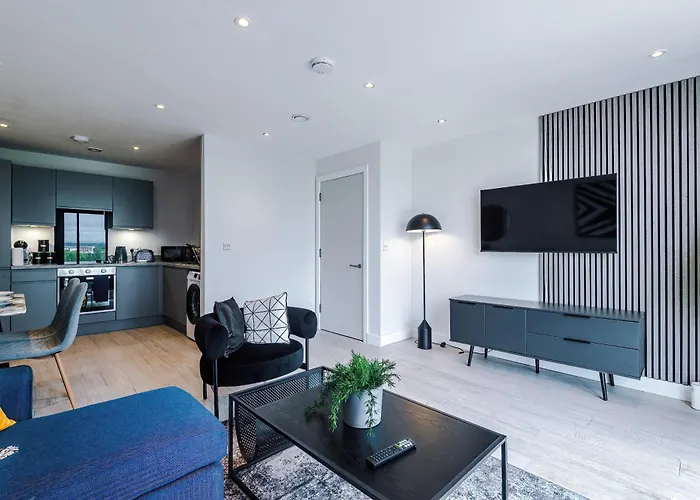 Luxury 1br Self Check-in 10mins To Centre Appartement *