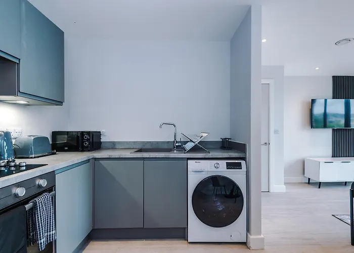 Stylish 1-bed Fast Wi-fi Easy Access To