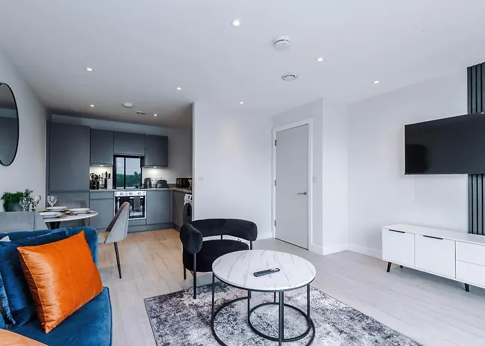 Stylish 1-bed Fast Wi-fi Easy Access To