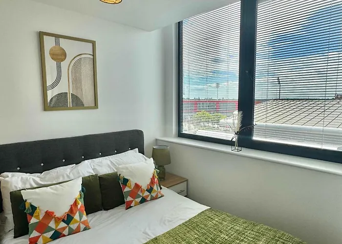 Apartmán Free Parking Old Trafford Flat By Superhost *