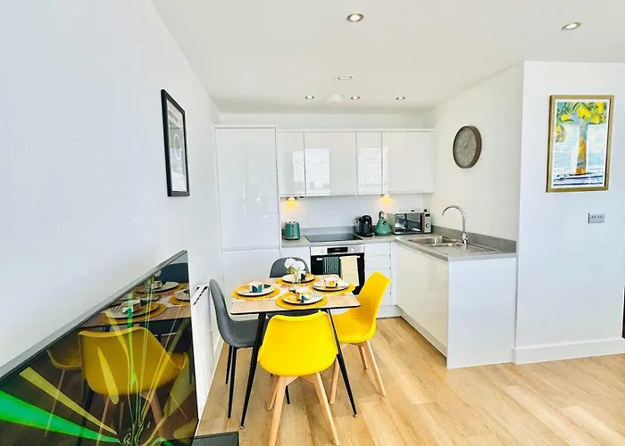 Apartmán Free Parking Old Trafford Flat By Superhost Manchester