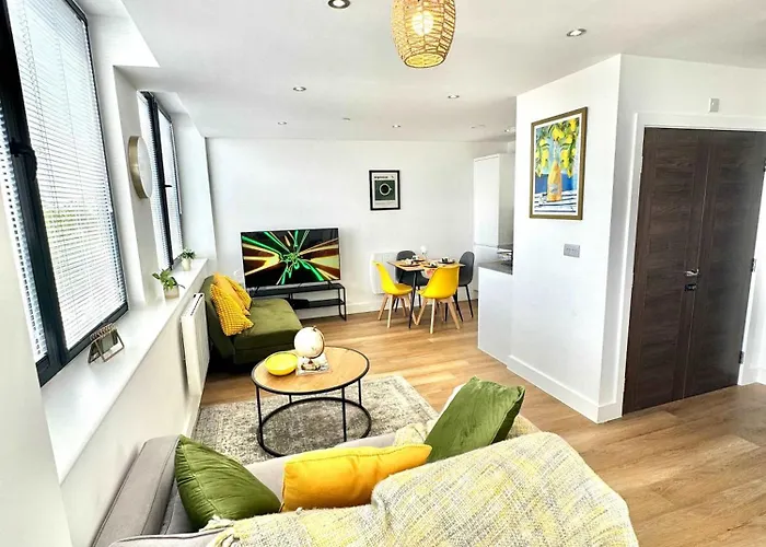 Apartmán Free Parking Old Trafford Flat By Superhost