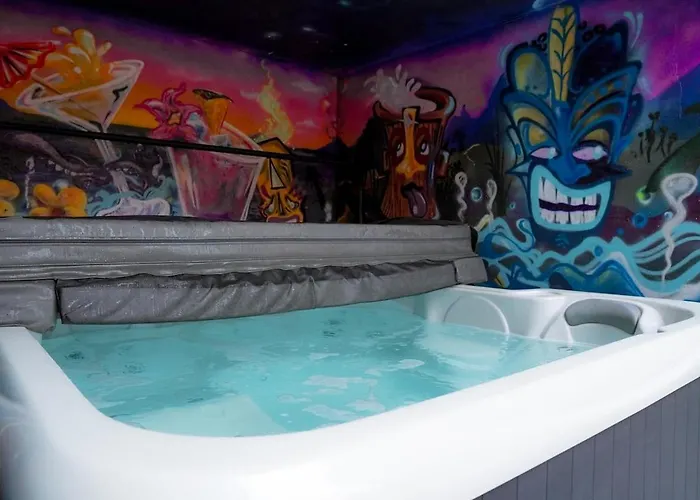 Apartamento Cosy 4Br Townhouse - Rooftop - Hot Tub *