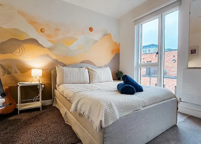 Cosy 4Br Townhouse - Rooftop - Hot Tub Apartamento Mánchester