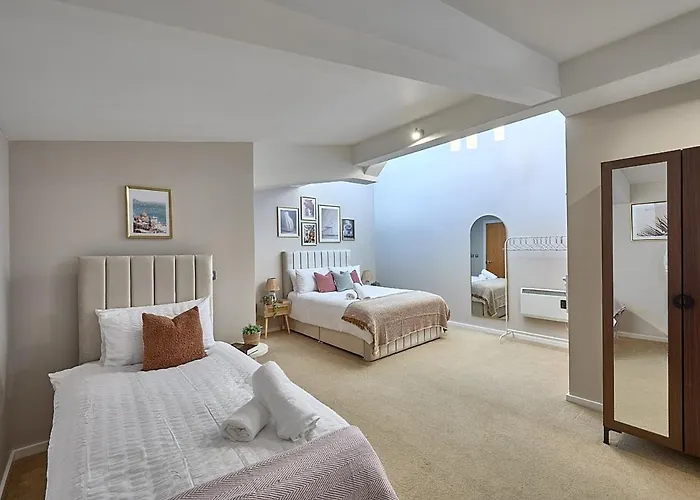 公寓 Luxury 2-bed Penthouse In Deansgate I Free Parking 曼彻斯特