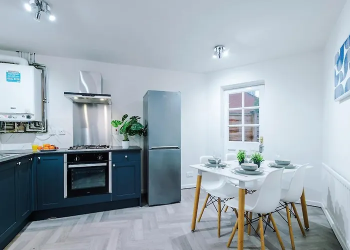 Centre,central House, Free Parking Apartment Manchester