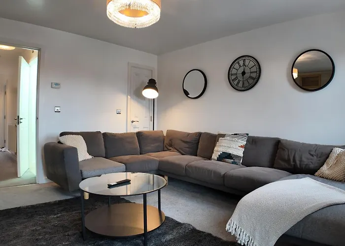 公寓 Stylish In Vibrant Salford, Manchester! *