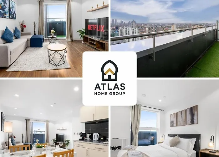 Panoramic Views Elegant 2br, 2 Min To Metro Apartman