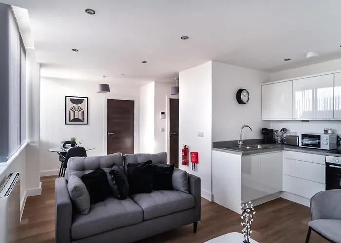 Zeni, Alexandra Rise Bright 1 Bed Lejlighed *