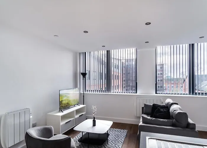 Lejlighed Zeni, Alexandra Rise Bright 1 Bed Manchester
