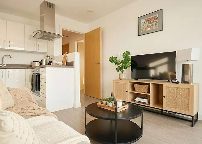 아파트 Modern 1 Bed With Views In 맨체스터