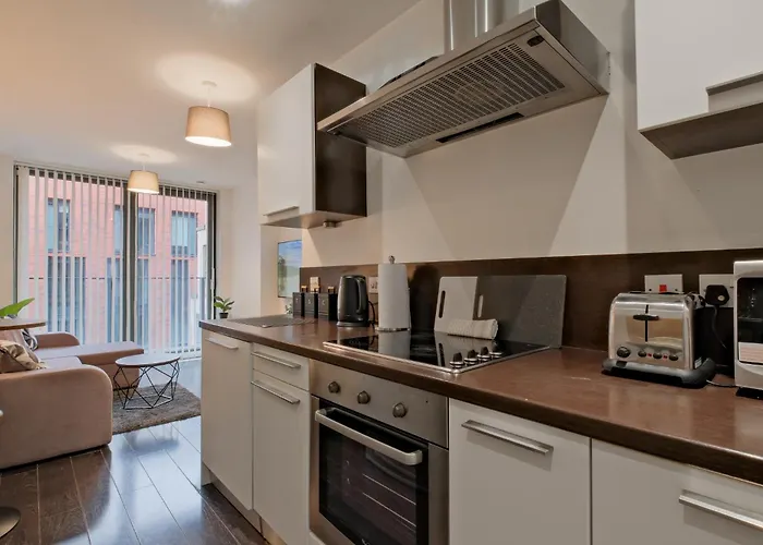 Apartmán Modern 2br Near Arndale & Ao Arena