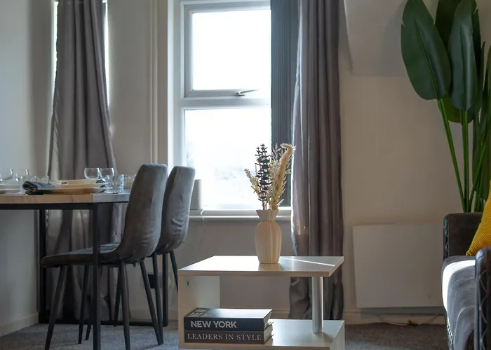 Apartman Modern 3-bedroom Near Centre Manchester