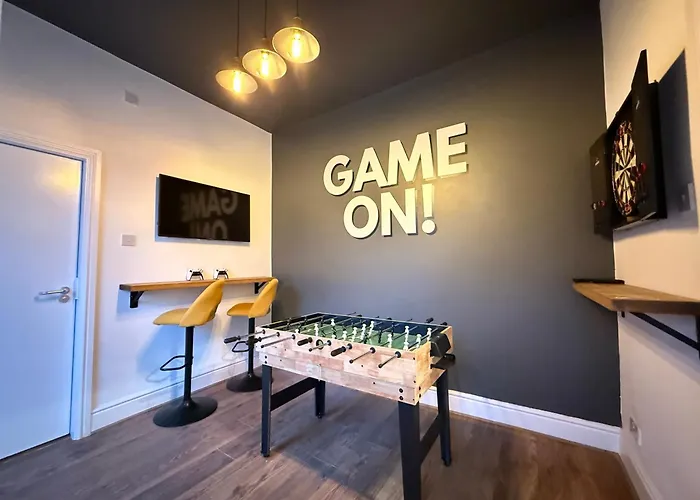 Stunning 3-bed Games بيت للعطل مانشستر
