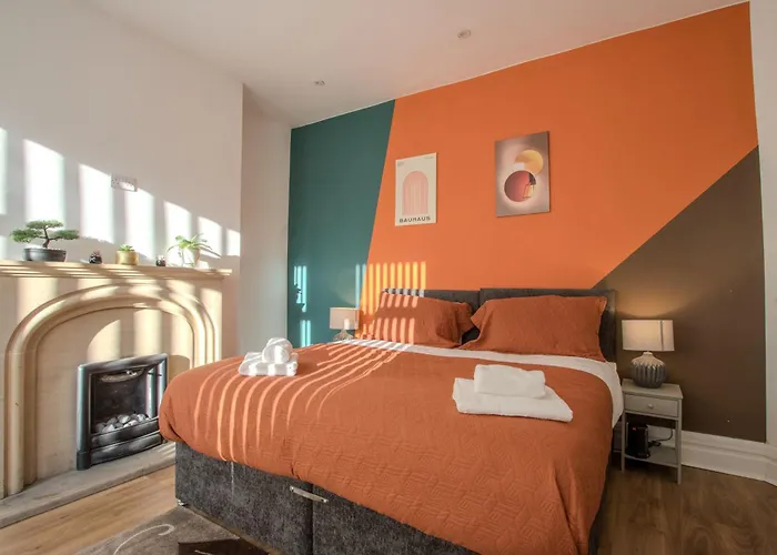 Сasa de vacaciones Modern&spacious 4-bedroom Home, Family&contractor Friendly, Mánchester