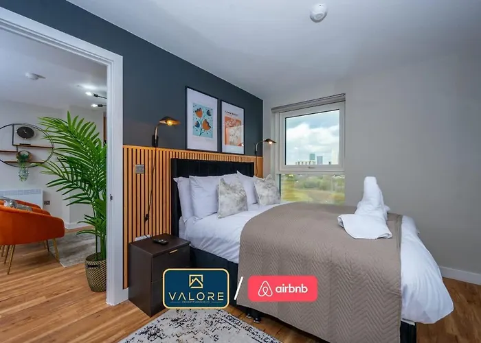 Apartmán Luxury Waterfront 2br - Free Gym Access & Parking *