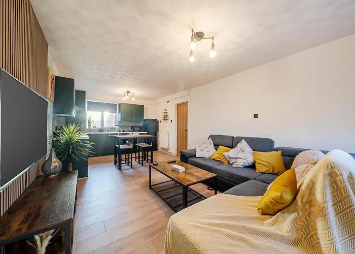 Daire Stylish Urban Escape With Free Parking In Manchester