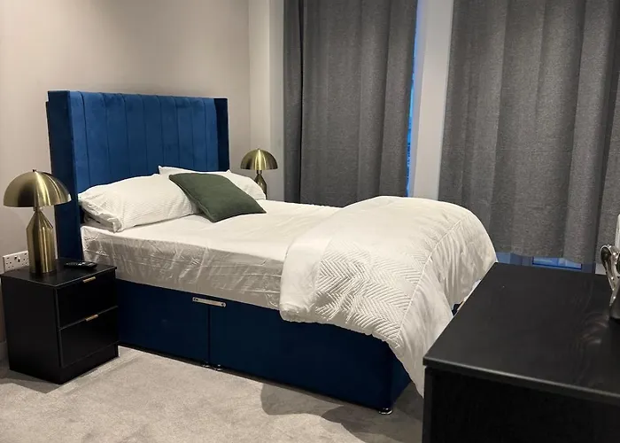 Lejlighed Luxury City Apartment Manchester With Gym & Parking