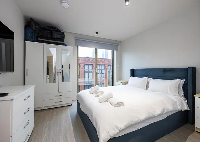 Chic 2bed Near Castlefield Canals-4min To Station アパート マンチェスター