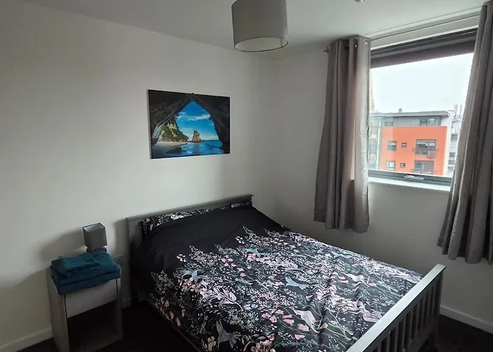 Apartamento 2 Bed 2 Bath Apartment,500 Meter's From Deansgate Close To Ao Arena Manchester