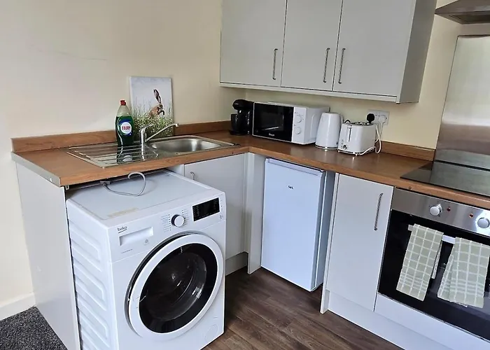 Bright 1br Garden With Fast Wifi Lägenhet