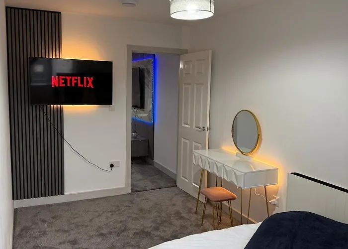 The Royal 1br Near Etihad Stadium & Coop Live Apartmán Manchester