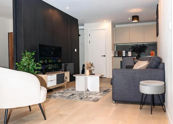 Stylish 2bed Balcony & View Centre شقة مانشستر