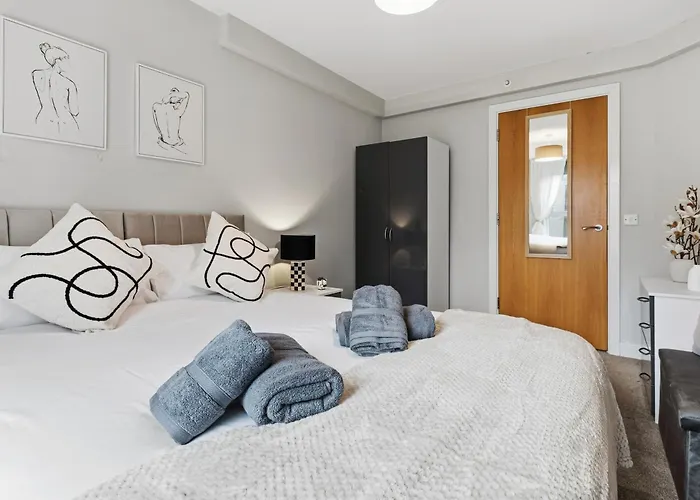 Lux 2bd, Free Parking & Wifi, Near Mcr Center And Media Lägenhet Manchester