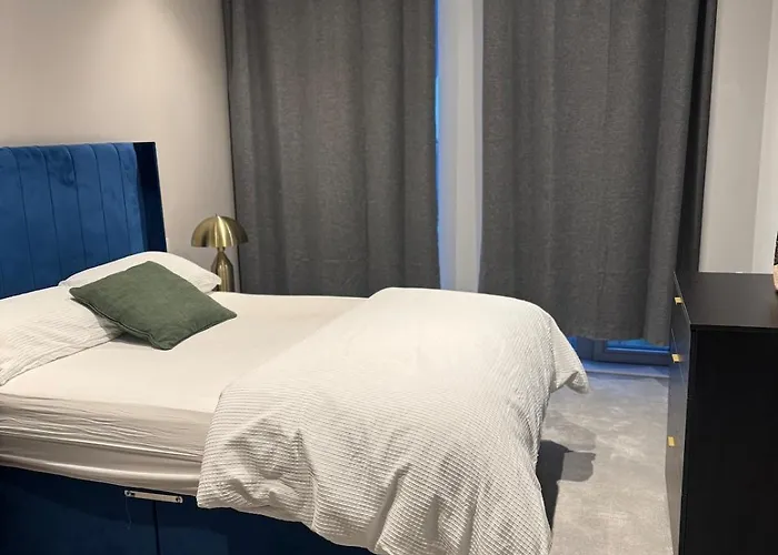 Luxury City Apartment Manchester With Gym & Parking Lejlighed Manchester