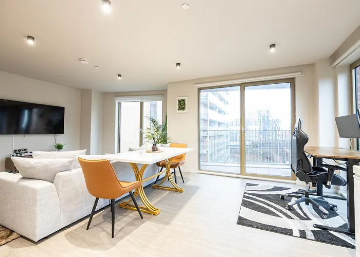 アパート Chic 2bed Near Castlefield Canals-4min To Station