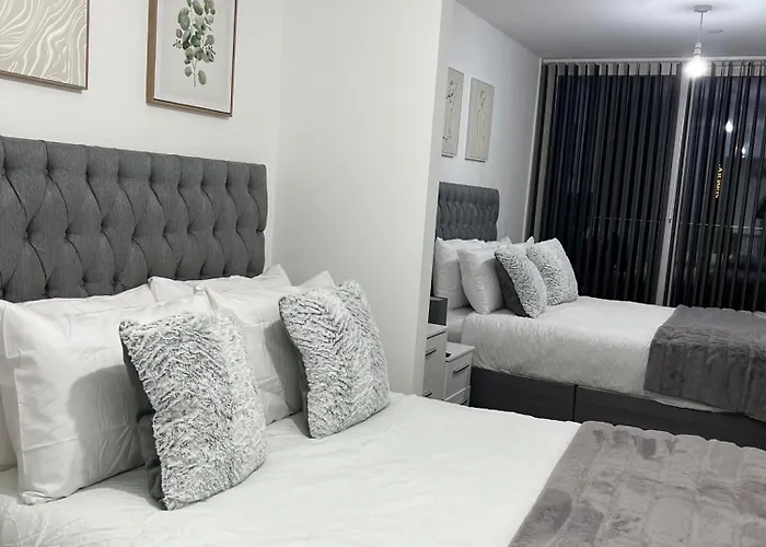 Appartamento Balcony View Deluxe 2 Bed Ao Arena & Victoria Stn Manchester