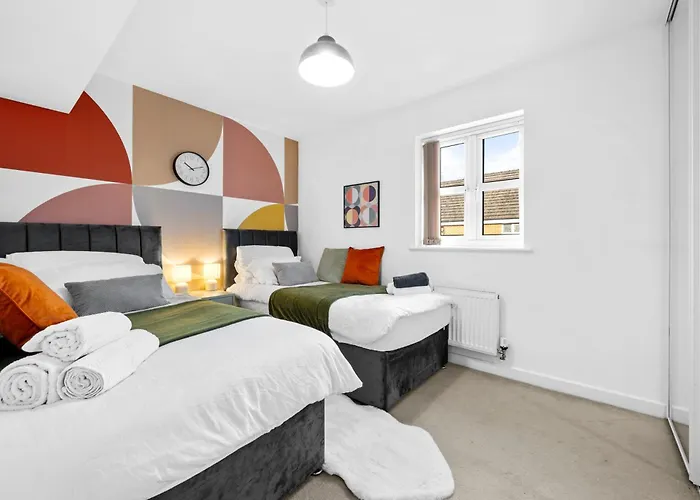 Appartement Spacious 3 Bed - Parking, Wi-fi & Garden Manchester