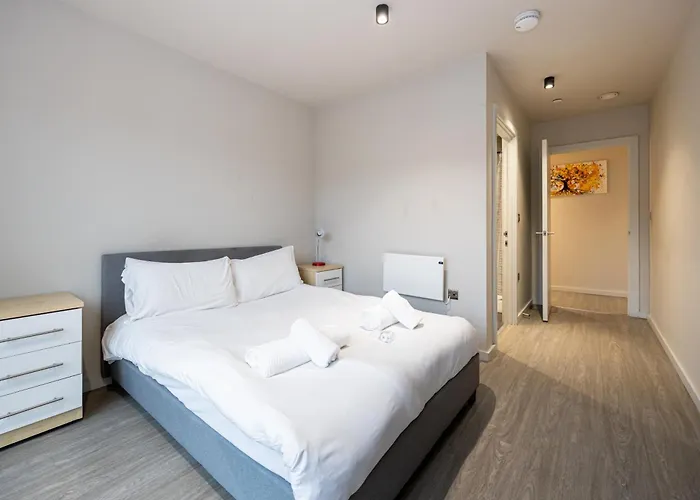 Chic 2bed Near Castlefield Canals-4min To Station アパート *