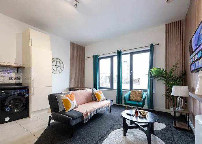 Spacious 2 Bed Near Media And Old Trafford Appartement *