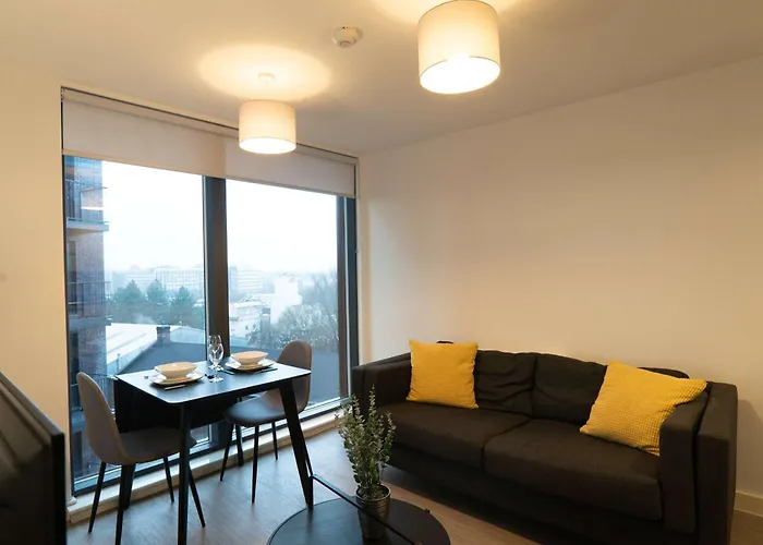 公寓 Bright 1 Bed In W Balcony *