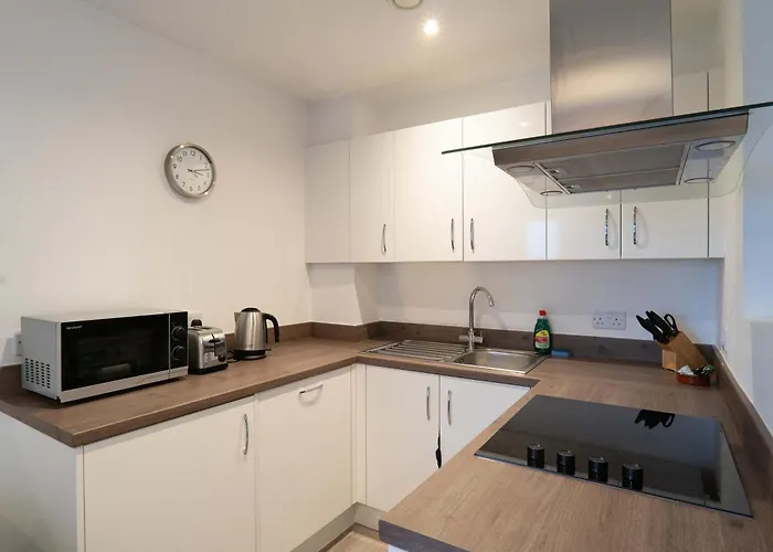 公寓 Bright 1 Bed In W Balcony 曼彻斯特