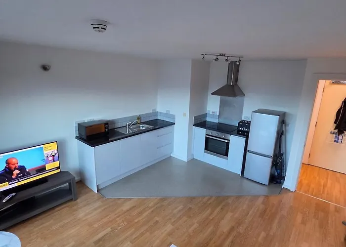 2 Bed 2 Bath Apartment,500 Meter's From Deansgate Close To Ao Arena Apartamento