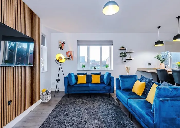 Luxury 2 Bed Close To Coop Etihad And Centre Appartement Manchester