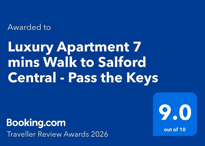 Luxury 7 Mins Walk To Salford - Pass The Keys דירה