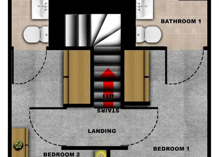 Modern Spacious Sleeps 5 Free High-speed Wi-fi مانشستر