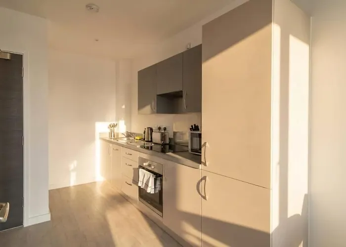 Appartamento Modern In Salford Great Views *