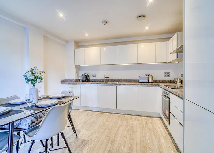 Apartament Executive With Sleek Modern Aesthetic