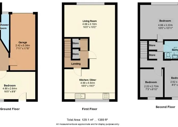公寓 Modern 4 Bedroom House For 9 Guests With Free Parking By The Cosy Corner Nationwide 曼彻斯特