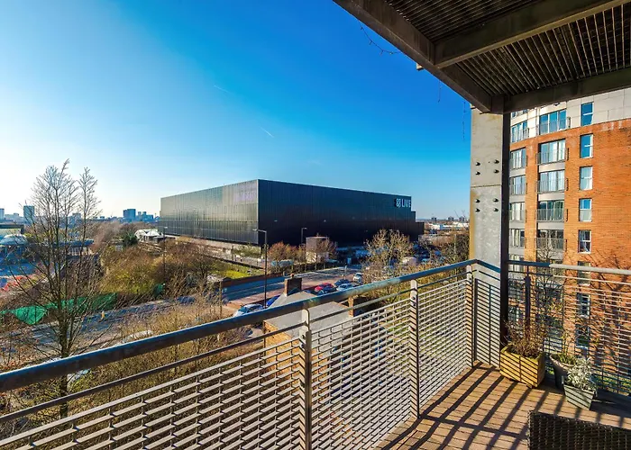 Apartment Stylish Mcr 1br Etihad Coop Live Parking Manchester